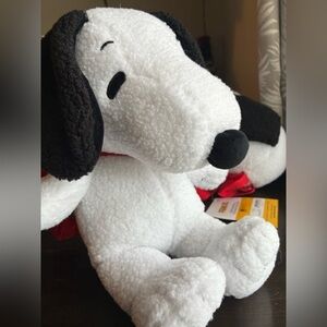 Peanuts White and Black Backpack
